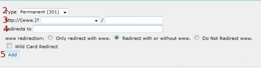 Creating URL Redirect in cPanel image 3